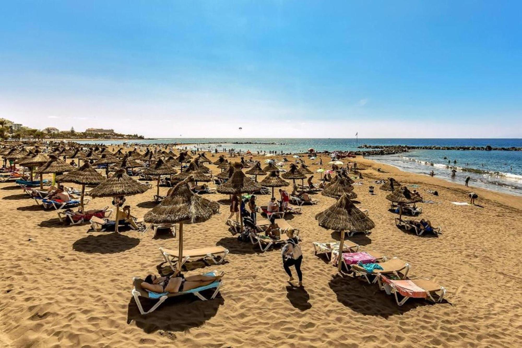 Two Bedroom Apartment In Playa De Las Americas, Free Wifi Bagian luar foto